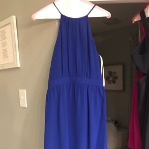 Shoshanna cocktail dress in royal blue